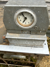 Gensign Clocking In Machine Antique Electric