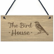 The Bird House Sign Garden