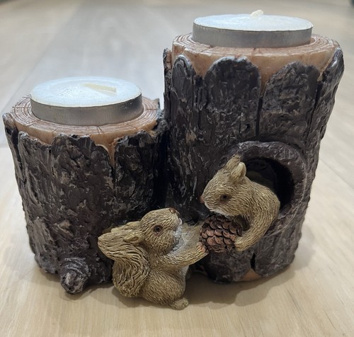 Tree trunks with squirrels - tree,