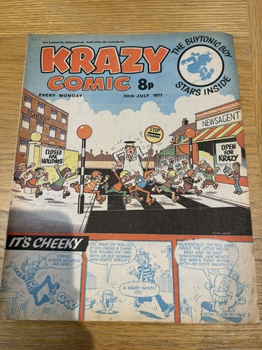 Krazy comic 30th july 1977 - -,