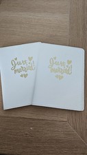 Paperchase Just Married Leather Passport Holders. Wedding Gift unisex