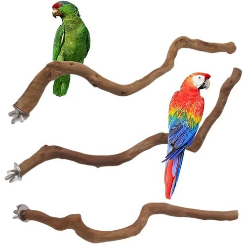 Natural parrot perch - natural,