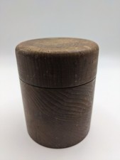 A Vintage Wooden Dice shaker