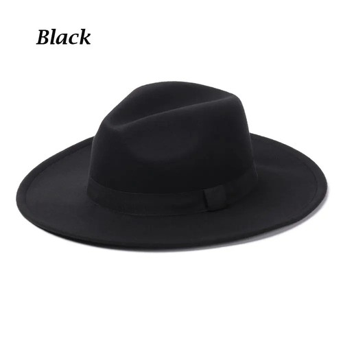 Vintage wide brim fedora - wide,