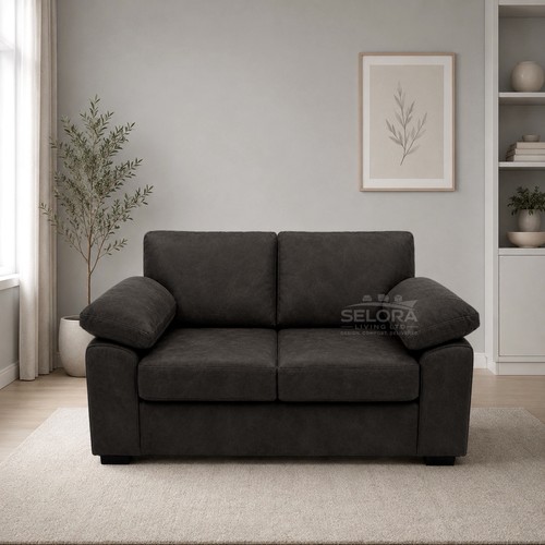 Amalfi suede leather sofa - amalfi,