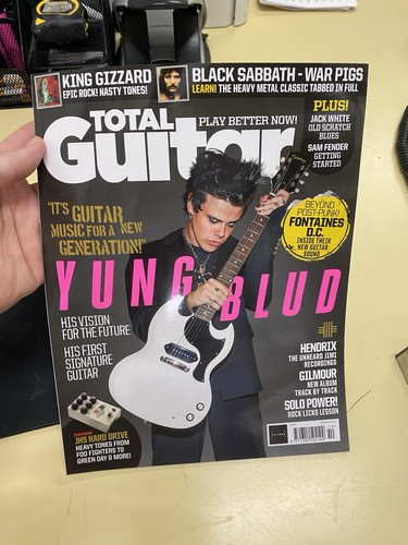 Yungblud total guitar magazine - total,