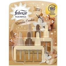 Febreze 3Volution Air Freshener Plug Refill 20ml Vanilla Cookie 2 Pack REDUCED