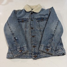 Zara Boys Sherpa Lined Denim