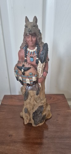 Native american indian warrior - american,