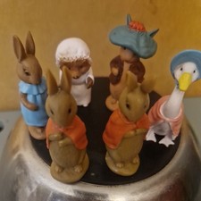 Peter Rabbit Beatrix Potter Mini Toy Figures Bundle tiggywinkle jemima x6 Etc