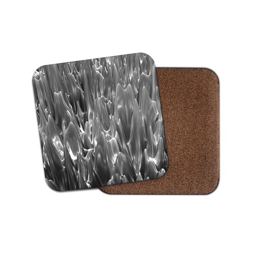 Metallic mercury coaster - metallic,
