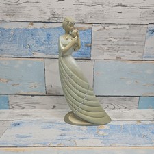 Ivory Princess Figurine Parastone 9"  1995 Art Deco Ornament Mother Child