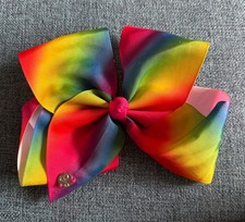 Jojo Siva Rainbow Multicoloured Hair Accessories Bow Large