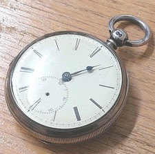 ANTIQUE SOLID SILVER T.R