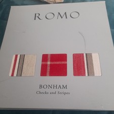 Romo Bonham Luxury Fabric Sample Book.