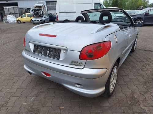 Peugeot 206 2004 rear - 206, cc