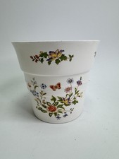Aynsley Cottage Garden Fine Bone China Planter Plant Pot 6"