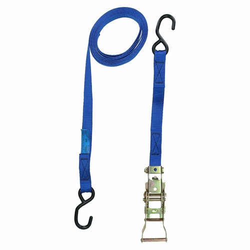 Blue ratchet strap tie down - blue,