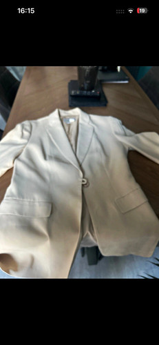Zara cream beige woven - beige,