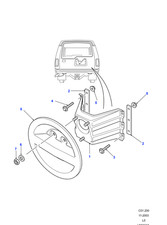 Land Rover Spare Wheel Carrier