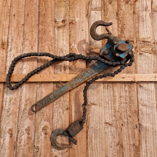 Yale ton chain pull - ton, lift