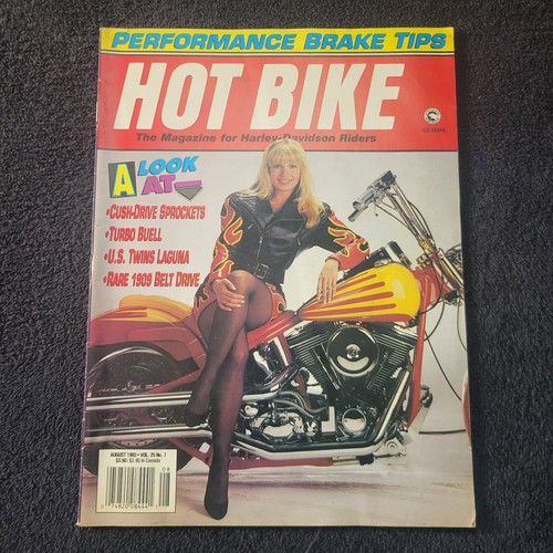 Hot bike magazine august 1993 - august,