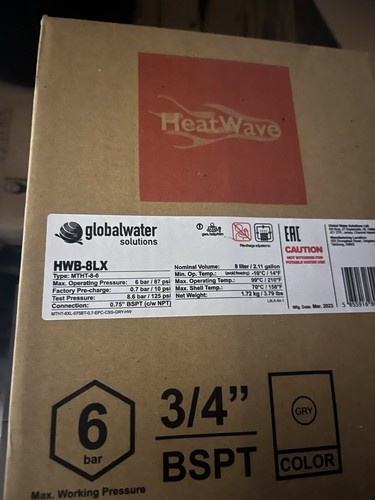 Global water solutions - water, 8l