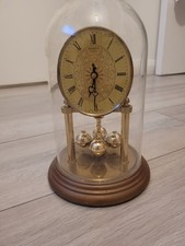 President oval vintage quartz clock