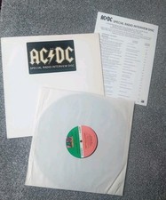AC/DC  - Radio Interview 1983 vinyl LP & letter EX+/VG+ US Atlantic promo