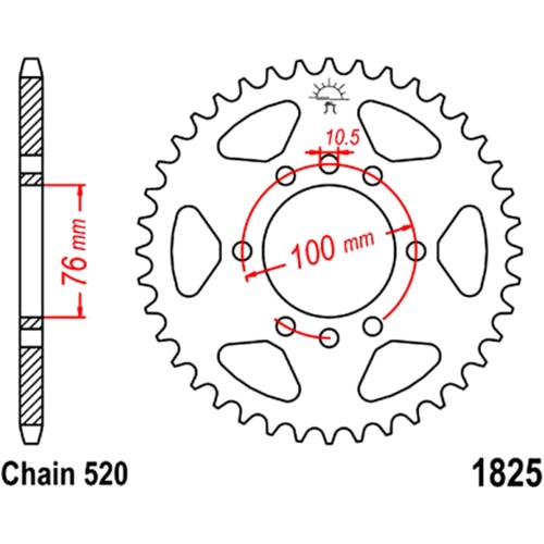 Sprockets 520 sprocket 46 - sprockets,