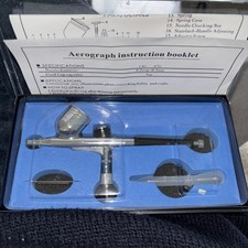 Airbrush kit chrome and black