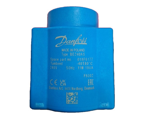 Danfoss 018f6702 solenoid coil - solenoid,