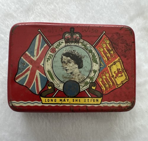 Vintage 1953 oxo souvenir tin - vintage,