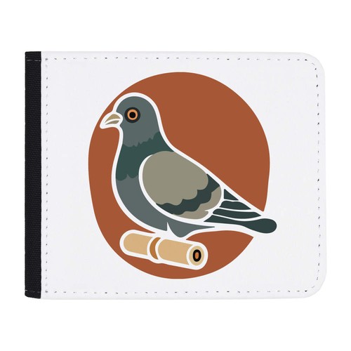 Carrier pigeon wallet - 'carrier, pigeon'