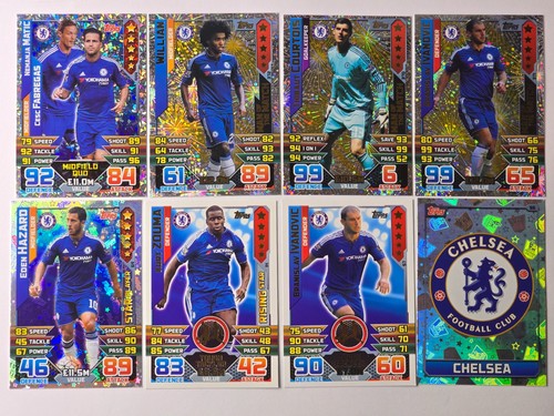2015 topps match attax - attax, chelsea