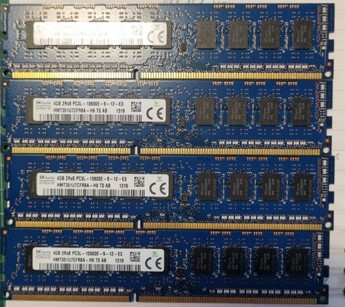 16gb kit pc3l 10600e - (4x, 4gb)
