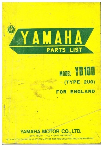 Yamaha yb100 uk - yamaha, 2u0)