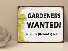 Gardeners Wanted Funny Garden