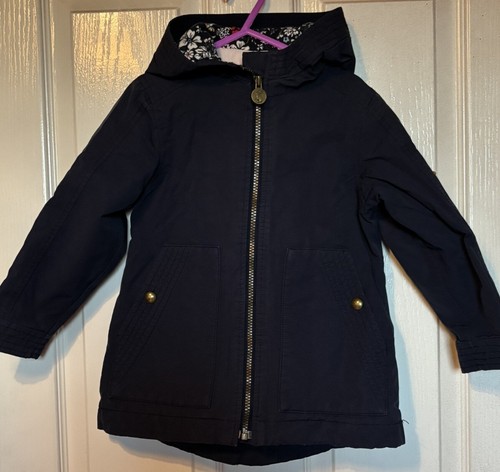 Girls joules navy - fleece, lined