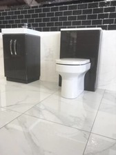 Carrara White High Gloss Porcelain Tile Wall & Floor  60x60cm plenty Stocks!