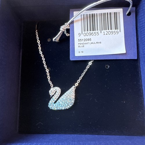 Swarovski necklace iconic swan - necklace,