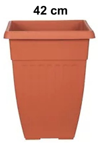 Plastic athens flower pot - plastic,