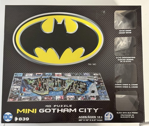 Batman mini gotham city - gotham, 4d
