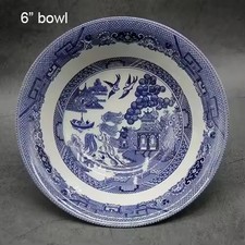 Blue Willow Dinner Set England