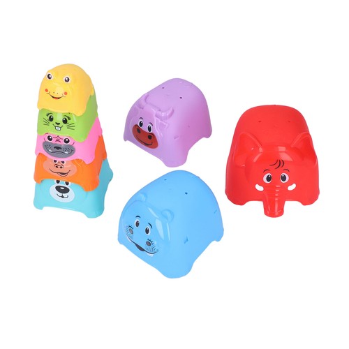 Baby stacking cups animal - stacking,