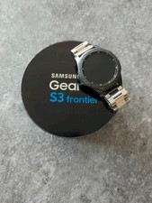 Samsung SM-R760 Gear S3 Frontier Stainless Steel Smartwatch - Black