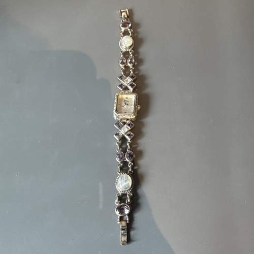 Gems women silver watch - tv,