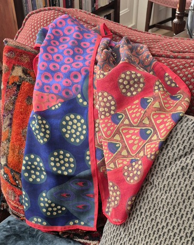 100 silk multicoloured scarf - 100%,
