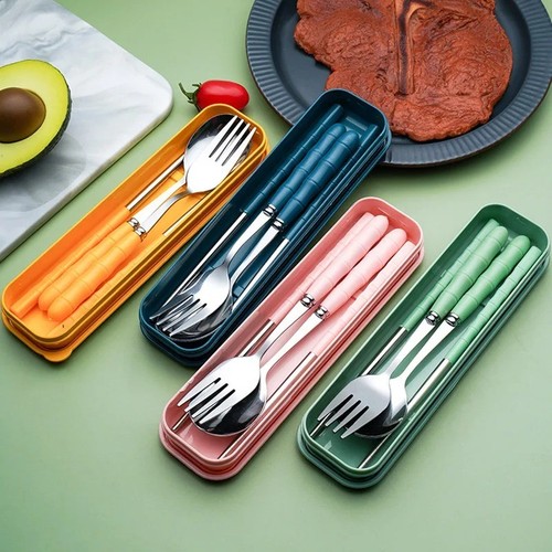 3pc stainless steel travel - 3pc,