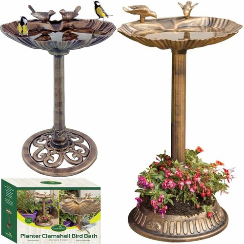 Bird bath feeder traditional - &,